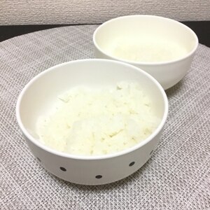 コシのある、ご飯の炊き方